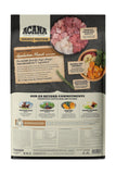 Acana Regionals Appalachian Ranch Dry Dog Food Back of Bag