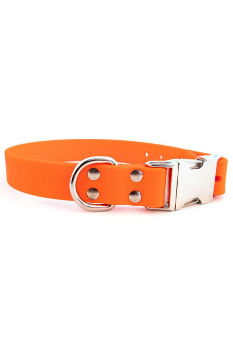 Sparky's Choice Orange Waterproof Dog Collar