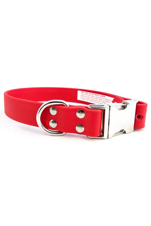 Sparky's Choice Red Waterproof Dog Collar