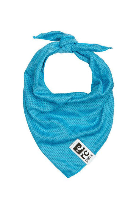 RC Pets Zephyr Cooling Bandana Aqua Dog Apparel