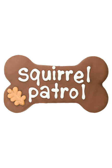 Bosco and Roxy Squirrel Patrol Bone Dog Cookie