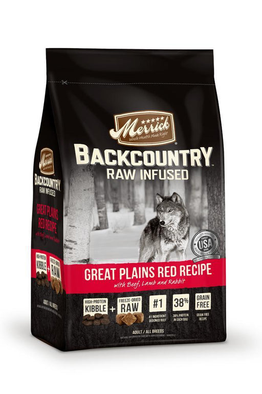 Merrick Backcountry Great Plains Red Meat Recipe Dry Dog Food