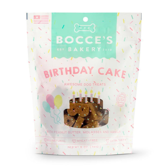 Bocce's Bakery Basics Birthday Cake Dog Biscuits