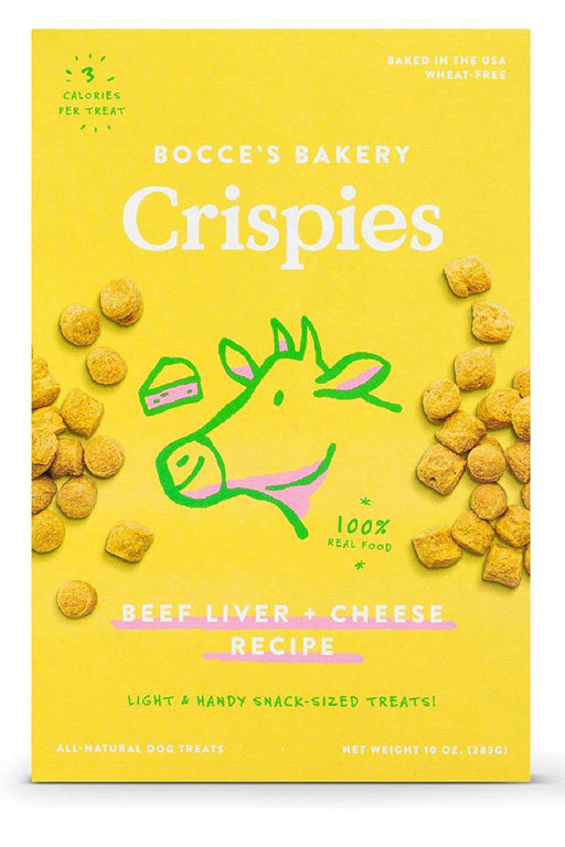 Bocce Crispies Beef Liver and Cheese Dog Treats