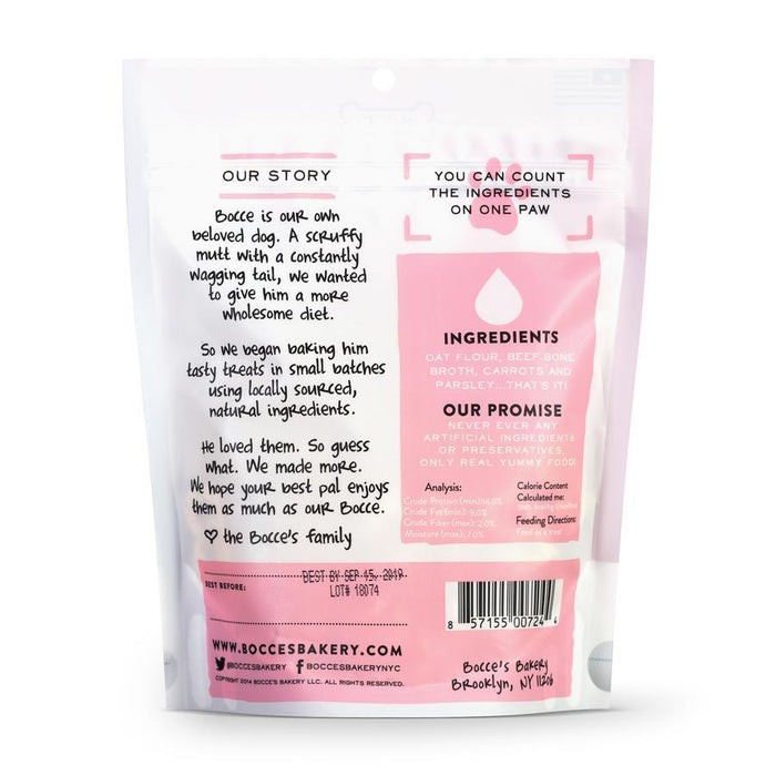 Bocce's Bakery Basics Bone Broth Dog Biscuits