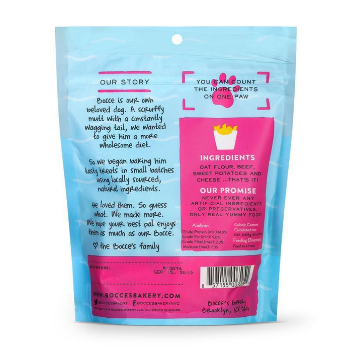 Bocce's Bakery Basics Burgers & Fries Dog Biscuits