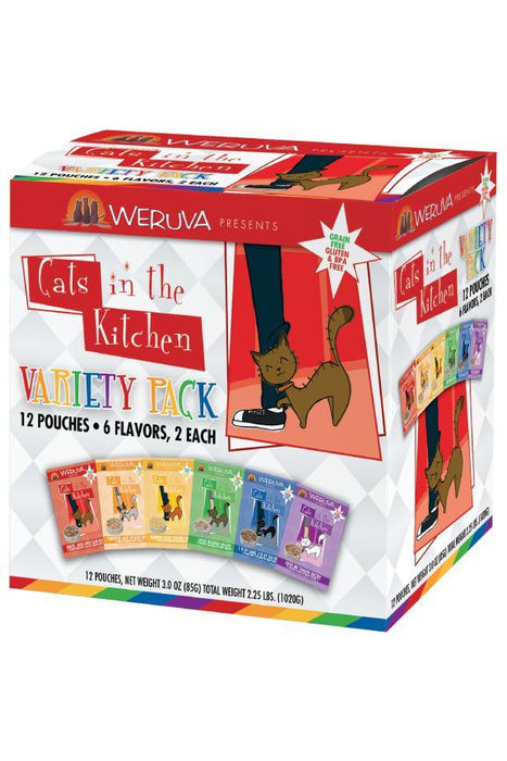 Cats in the Kitchen Pouch Variety Pack