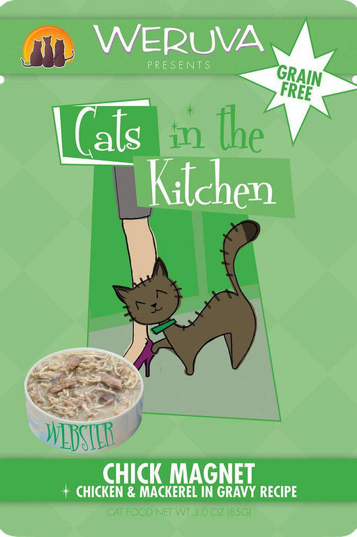 Cats in the Kitchen Chick Magnet Chicken and Mackerel Wet Cat Food