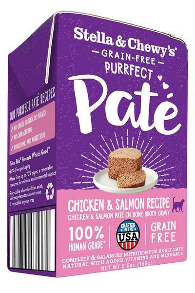 Stella and Chewy's Purrfect Pate Chicken and Salmon Wet Cat Food
