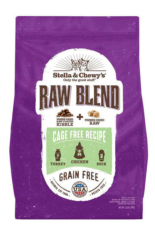 Stella and Chewy's Raw Blend Cage-Free Recipe Dry Cat Food