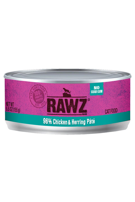 Rawz 96% Chicken & Herring Wet Cat Food