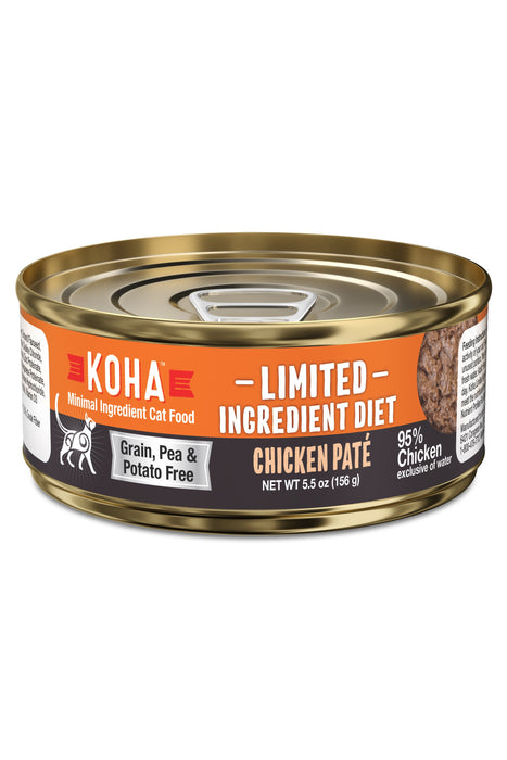 Koha 96% Chicken Pate Wet Cat Food