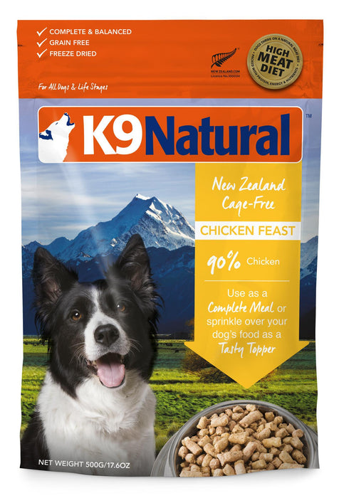 K9 Natural Chicken Feast Freeze Dried Dog Food