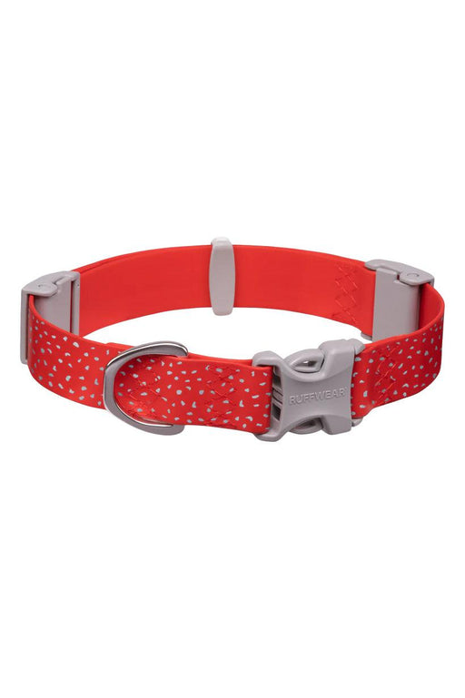 Ruffwear Confluence Red Sumac Waterproof Dog Collar