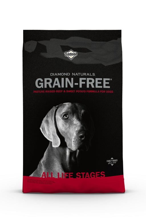 Diamond Naturals Grain-Free Beef And Sweet Potato Dry Dog Food