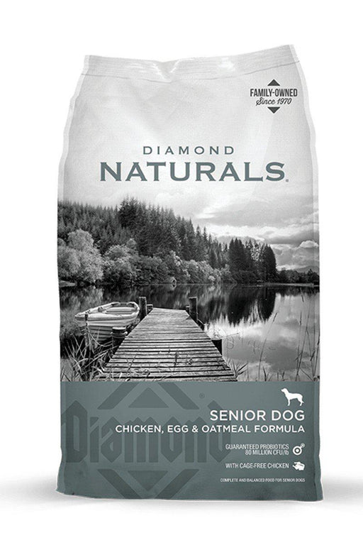 Diamond Naturals Senior Dog Chicken, Egg & Oatmeal Formula Dry Dog Food
