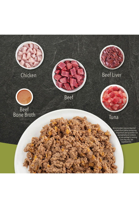 Acana Beef, Chicken & Tuna W/Bone Broth Cat Canned Food