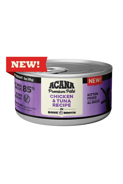 Acana Chicken and Tuna with Broth Kitten Canned Food