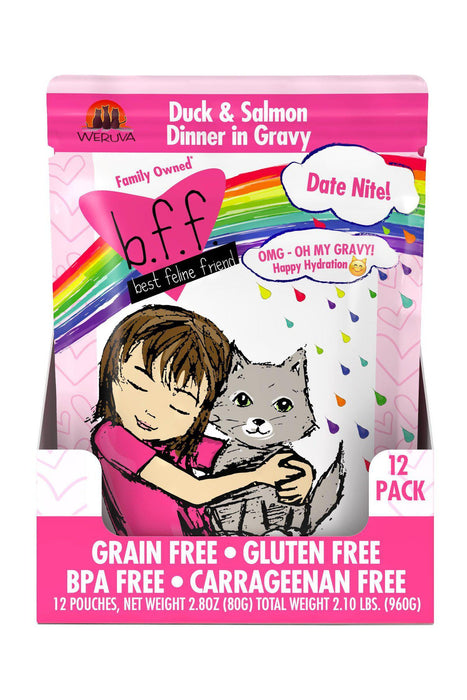 B.F.F. Omg Date Night Duck and Salmon Wet Cat Food