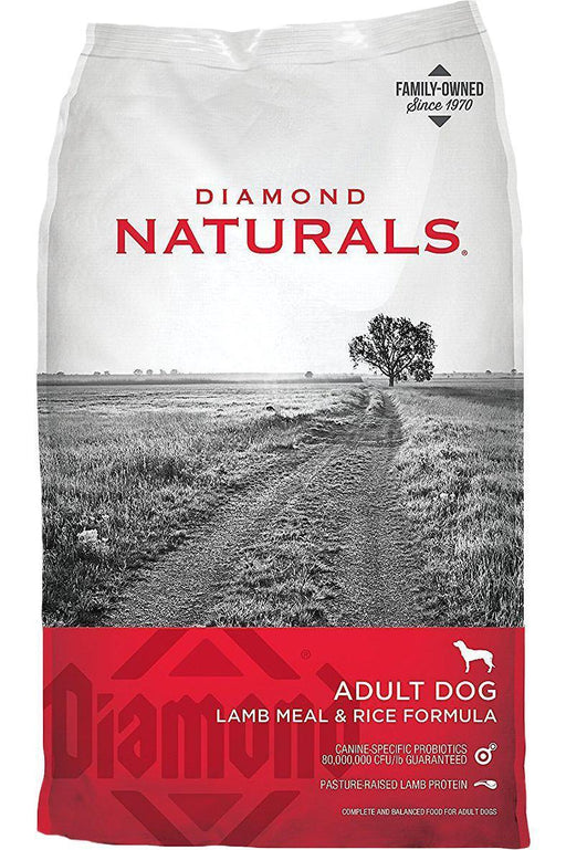 Diamond Naturals Lamb and Rice Dry Dog Food, 40lb