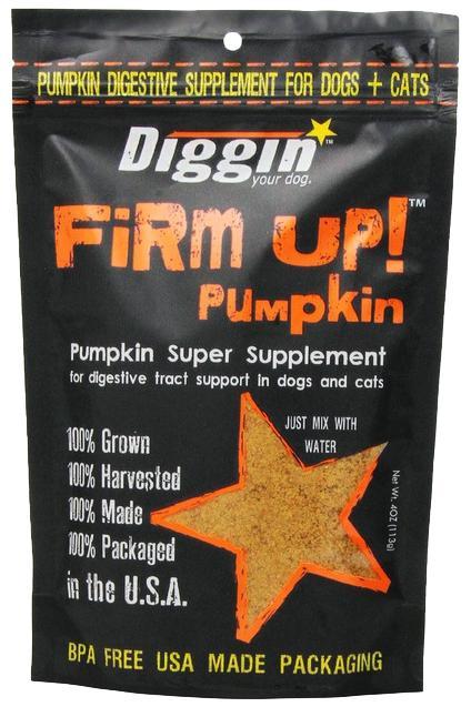 Diggin Your Dog Firm Up! Original Pumpkin Super Supplement