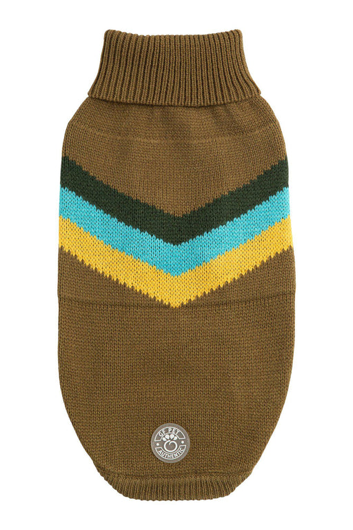 GF Pet Alpine Dark Khaki Dog Sweater