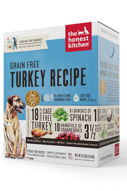The Honest Kitchen Grain Free Turkey Dehydrated Dog Food