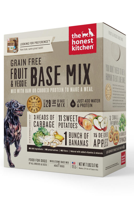 The Honest Kitchen Fruit & Veggie Dog Food Base Mix