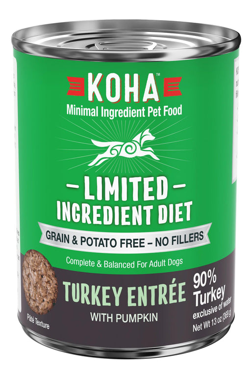 Koha Turkey Entree Wet Dog Food