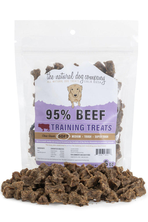 Natural Dog Co. Beef Training Bites Dog Treats