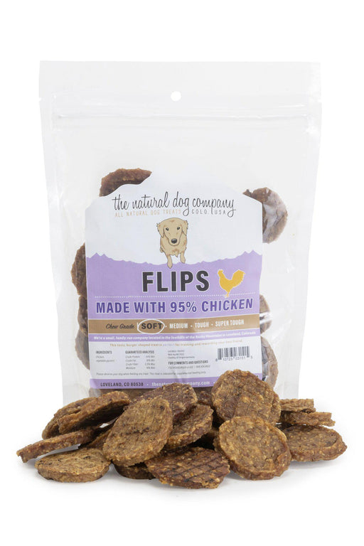 Natural Dog Co. Chicken Flips Dog Treat