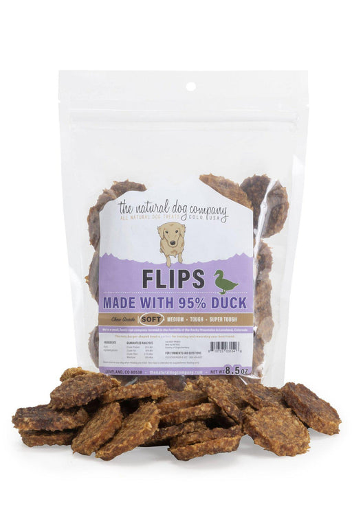 Natural Dog Co. Duck Flips Dog Treats