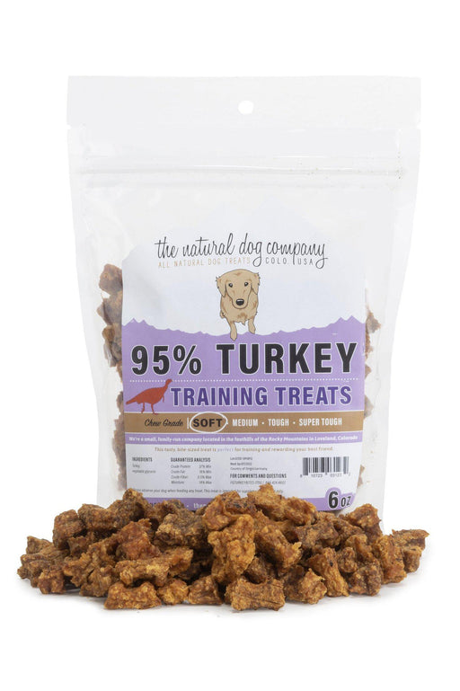 Natural Dog Co. Turkey Training Bites Dog Treats