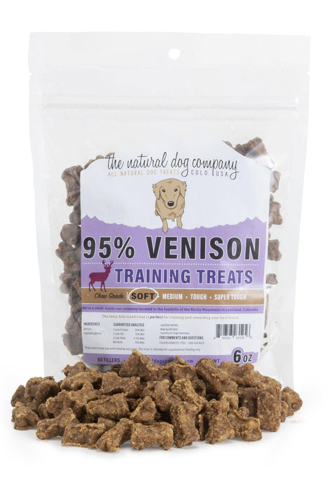 Natural Dog Co. Venison Training Bites Dog Treats