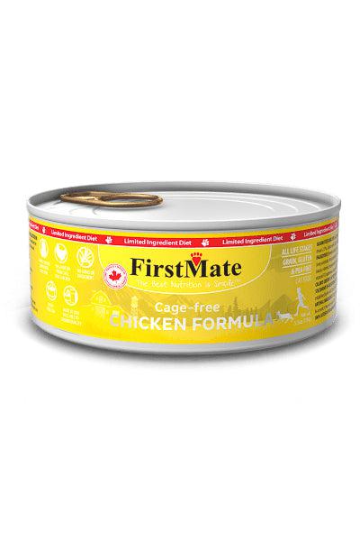 FirstMate Chicken Pate Canned Cat Food 5.5 oz