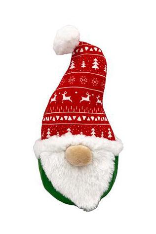 Lulubelle's Power Plush Gnorbert Fairisle Gnome Dog Toy