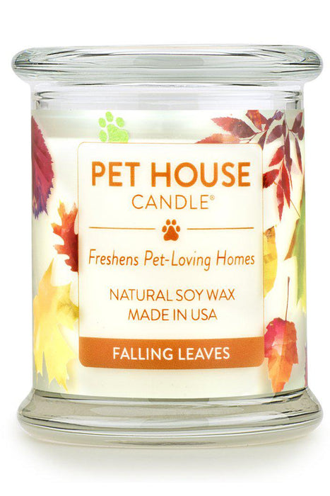 Pet House Candle Falling Leaves, 8.5 oz