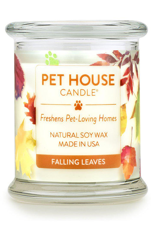 Pet House Candle Falling Leaves, 8.5 oz