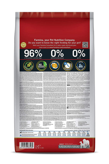 Farmina Pumpkin Chicken And Pomegranate Medium And Maxi Dry Dog Food