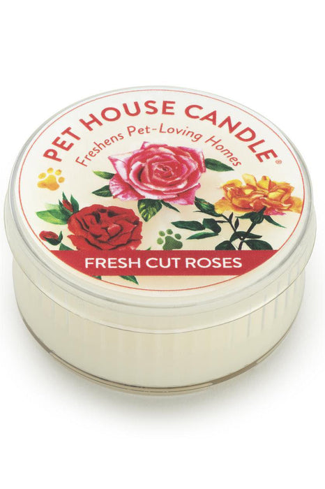 Pet House Candle Fresh Cut Roses, 1.5 oz