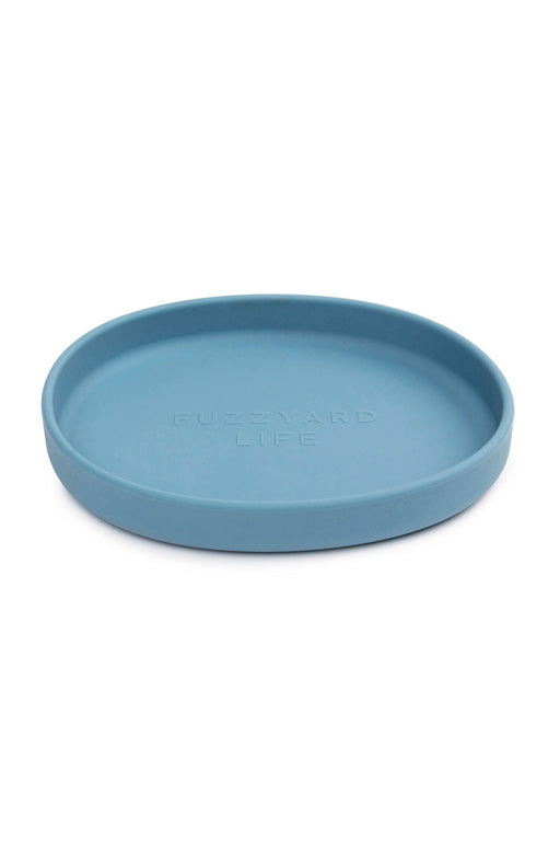 FuzzYard Life Silicone French Blue Cat Dish