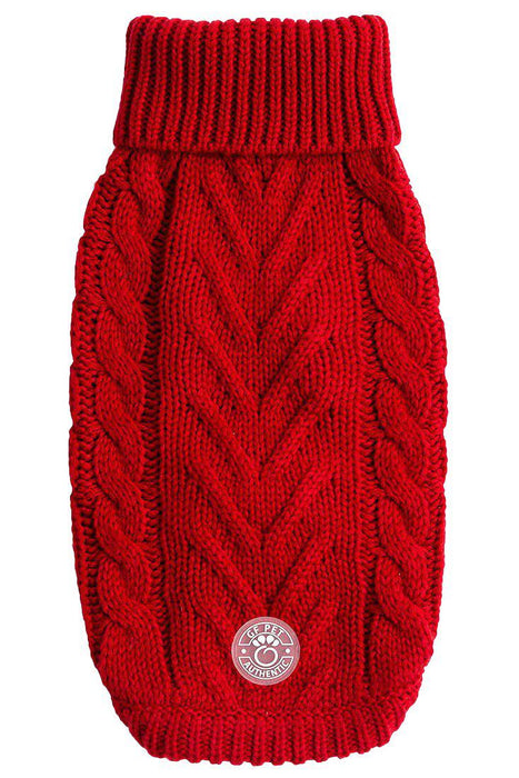 GF Pet Chalet Red Dog Sweater