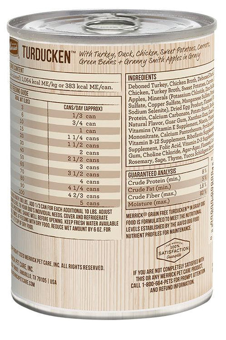 Merrick Turducken Wet Dog Food