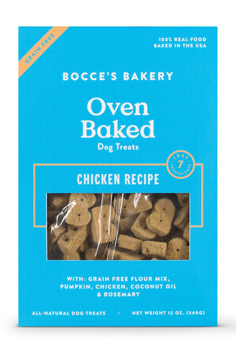 Bocce's Bakery Grain Free Chicken Dog Biscuits