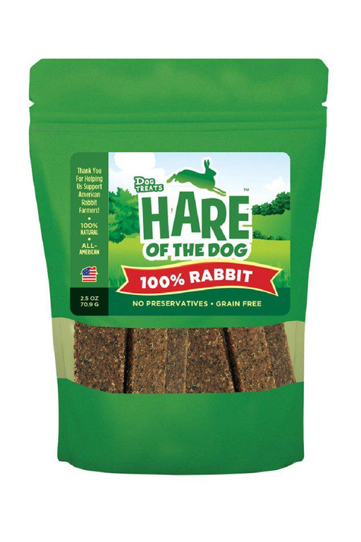 Hare of the Dog 100% Rabbit Jerky Dog Treats