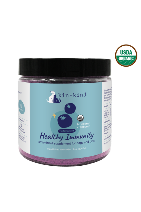 Kin + Kind Healthy Immunity Berry Supplement for Pets
