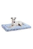 HuggleFleece Gray Dog Crate Mat