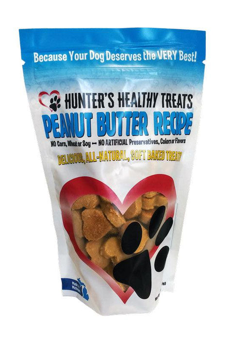 Hunter's Healthy Peanut Butter Heart Treats
