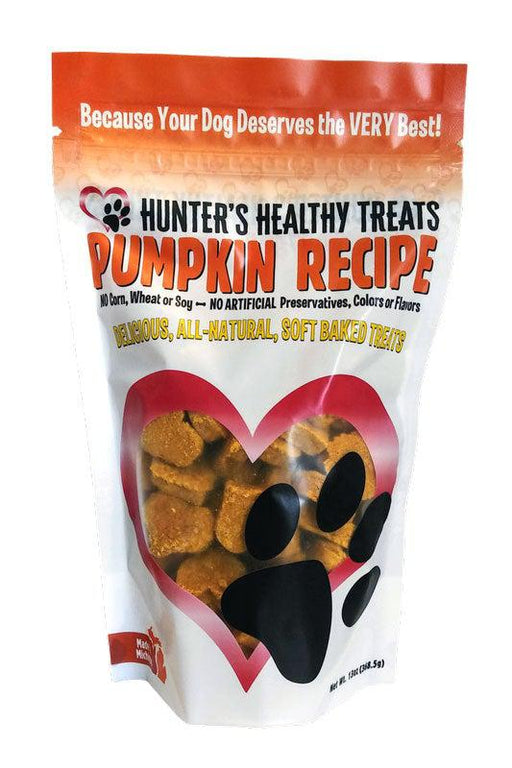 Hunter's Healthy Pumpkin Heart Treats