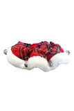 Huxley and Kent Royal Tartan Ruff with Bells Dog Neckwear
